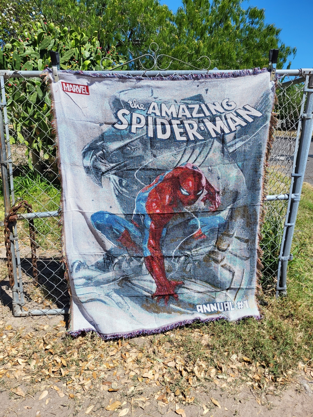 Marvel Spider-Man Comic Wall Tapestry Or Blanket